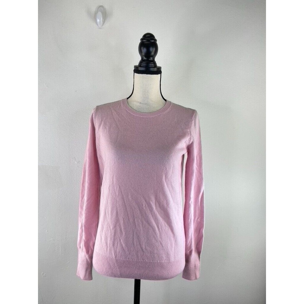 Everlane Women's Pink  Cashmere Long Sleeve Sweater SZ S
